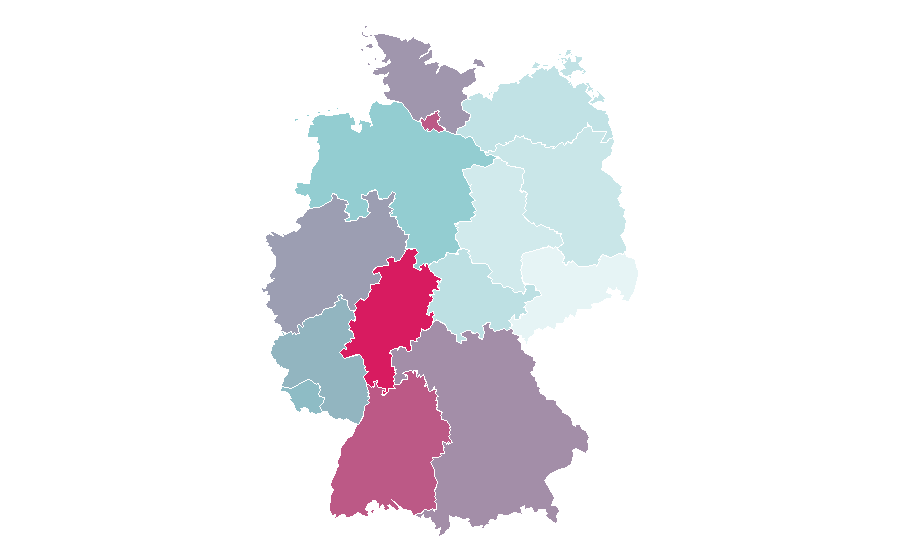 Affinity by region — Homeowner association, Germany