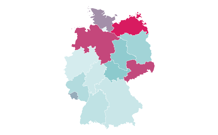 Affinity by region — Homescapes, Germany