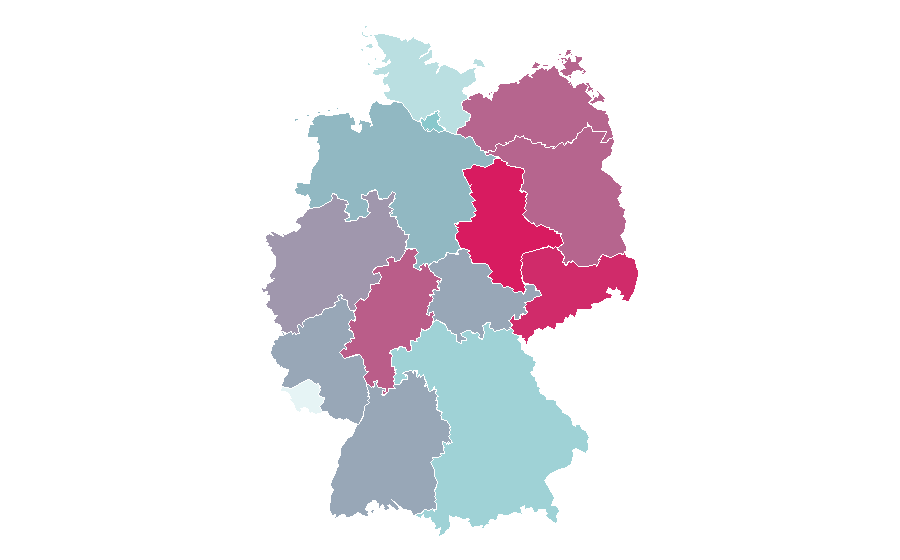 Affinity by region — Honda Accord, Germany