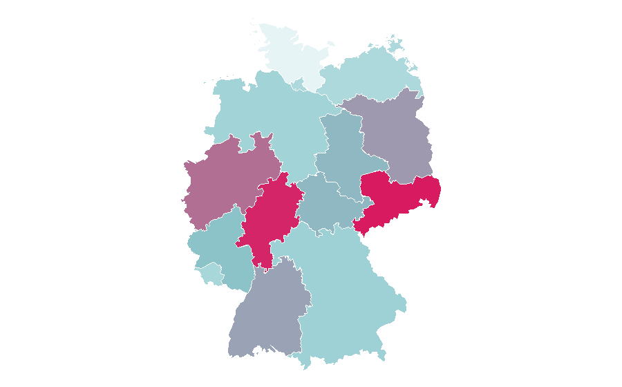 Affinity by region — Honda Civic, Germany