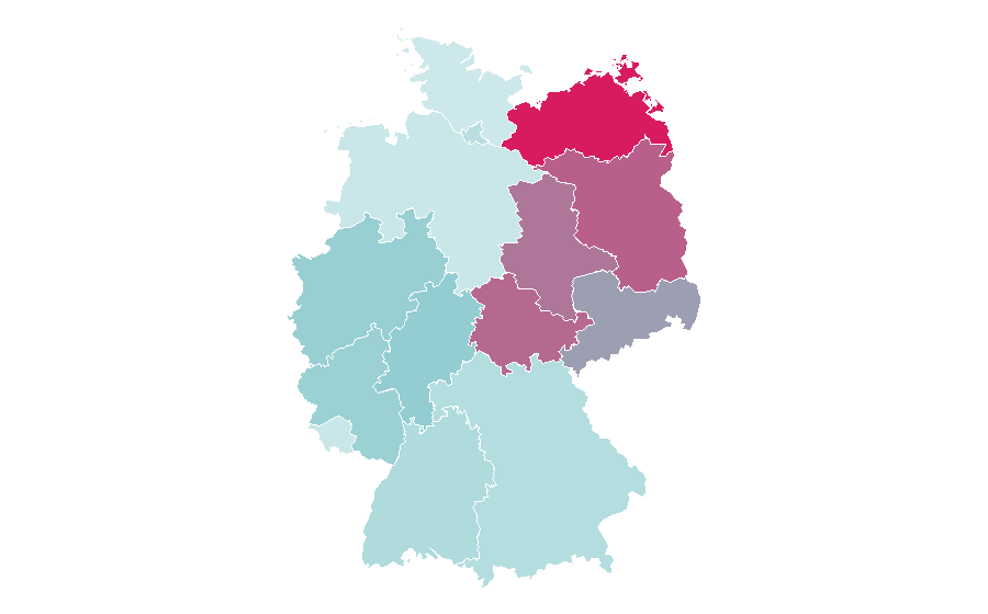 Affinity by region — Honda CR-V, Germany