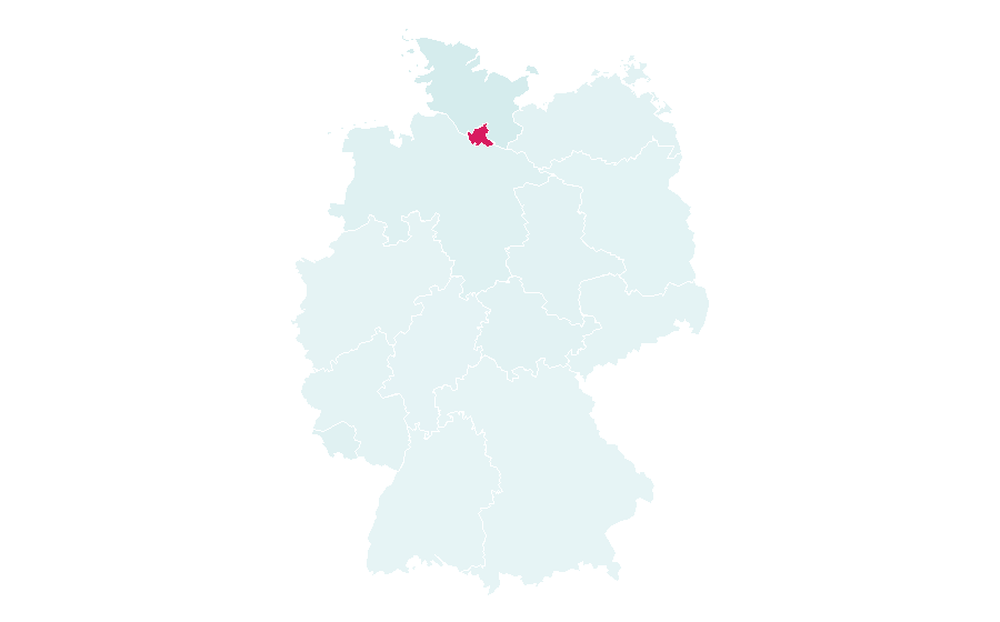 Affinity by region — Honest Kebab, Germany