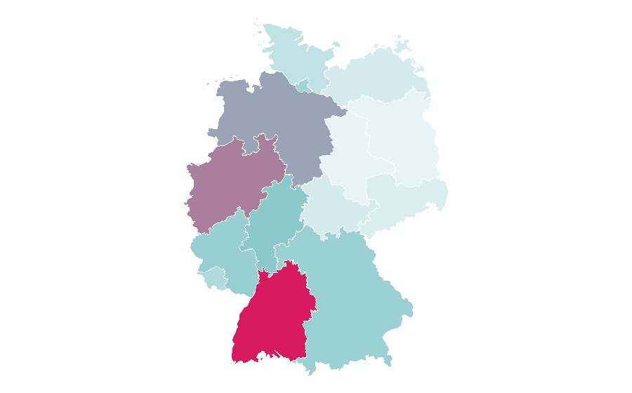 Affinity by region — Honeymoon, Germany