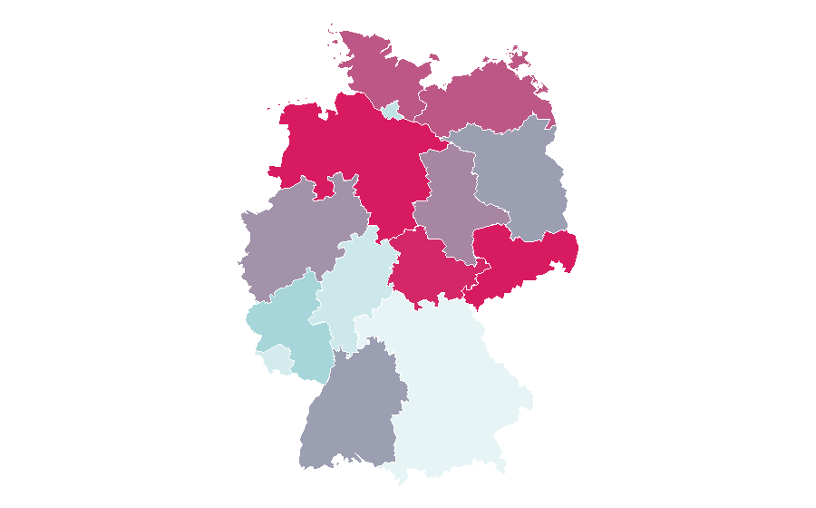 Affinity by region — Hope, Germany