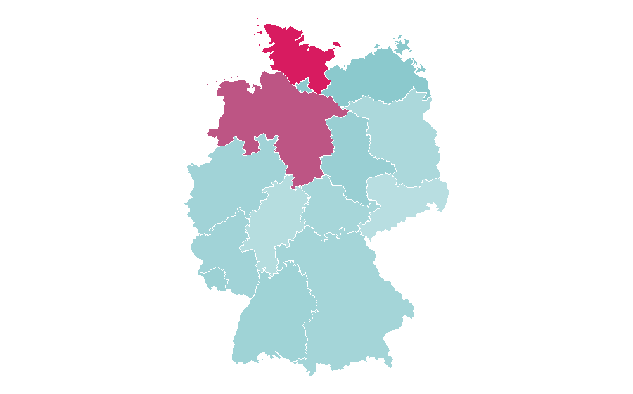 Affinity by region — Horse trailer, Germany