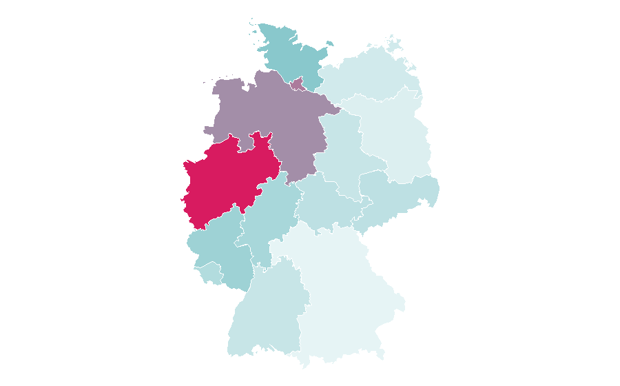 Affinity by region — Hot Chocolate (band), Germany
