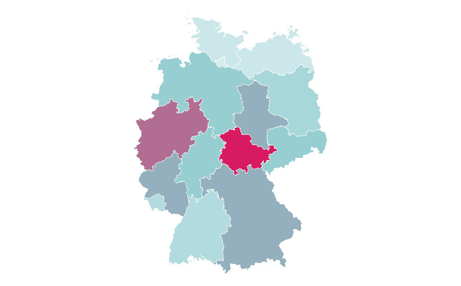Affinity by region — Hotel Transylvania, Germany