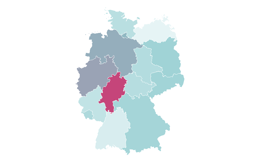 Affinity by region — hotstar, Germany