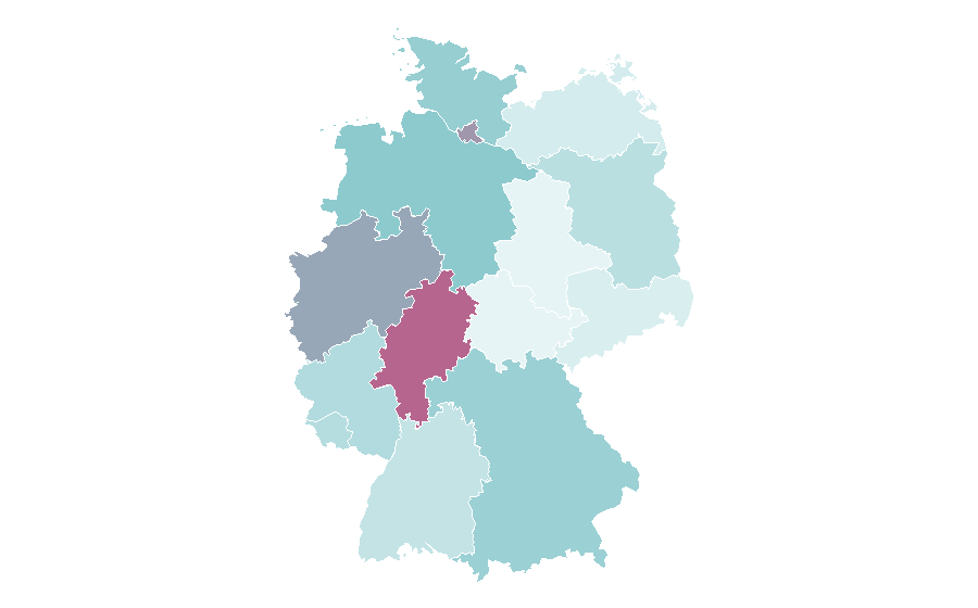 Affinity by region — House of Cards (U.S. TV series), Germany