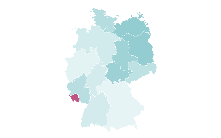 Affinité par région — Housing estate, Allemagne