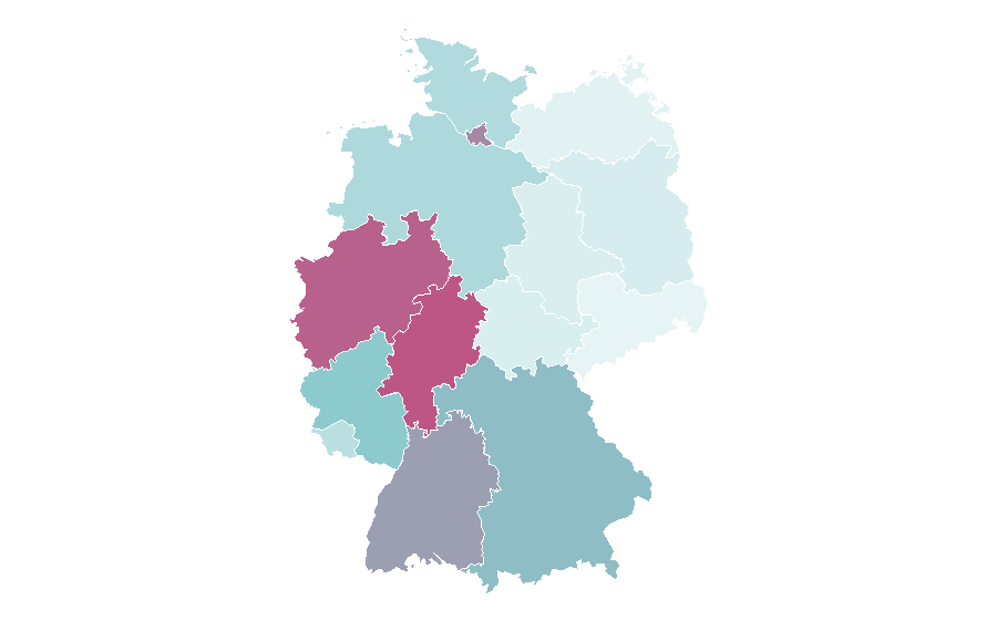 Affinity by region — Houston Rockets, Germany