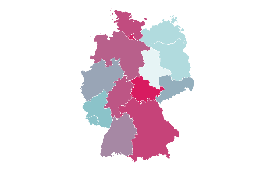 Affinity by region — Hovercraft, Germany