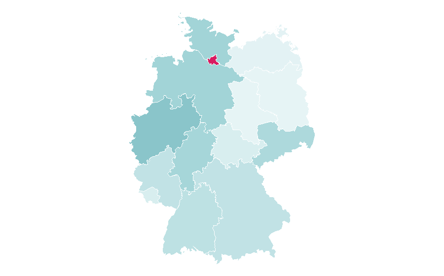 Affinity by region — How to Sell Drugs Online (Fast), Germany
