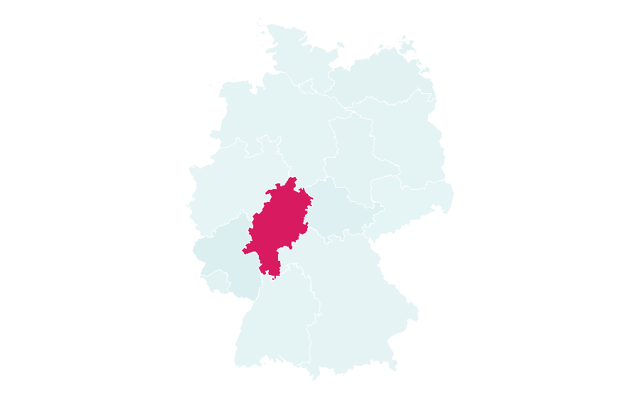 Affinity by region — hr3, Germany