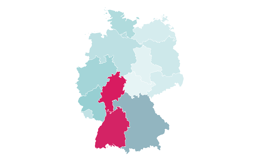 Affinity by region — Hug, Germany