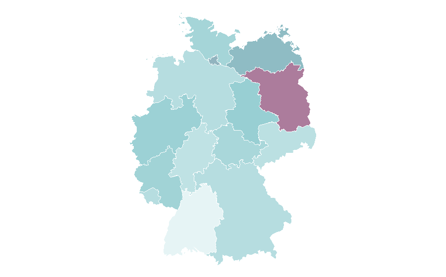 Affinity by region — Hugh Dancy, Germany