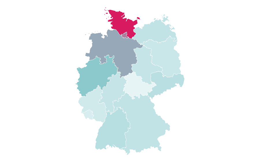 Affinity by region — Hummel, Germany