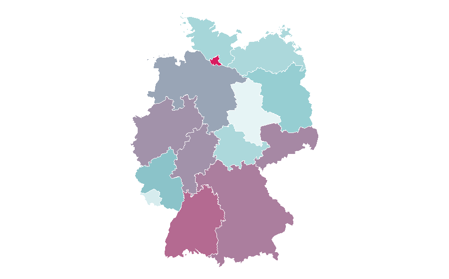 Affinity by region — Hummer, Germany