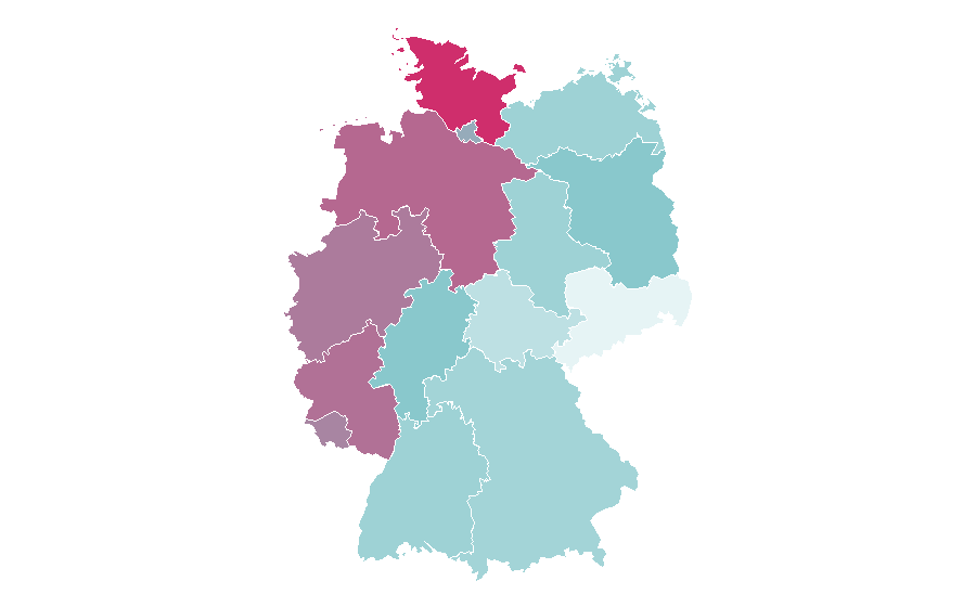 Affinity by region — Humphrey Bogart, Germany