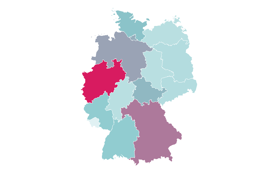 Affinité par région — Hunkemöller, Allemagne