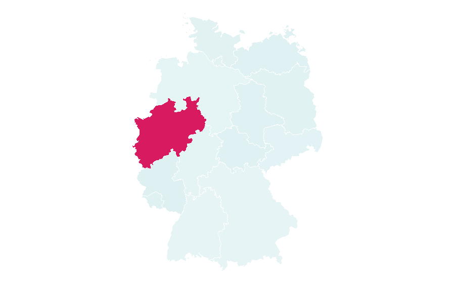 Affinity by region — Hürth Park, Germany