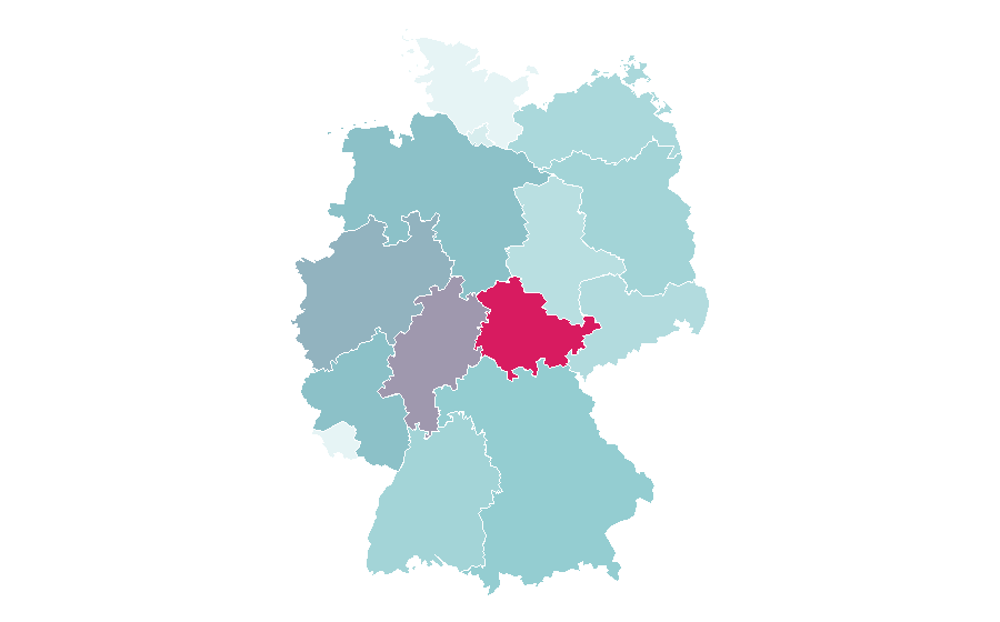 Affinity by region — Husband, Germany