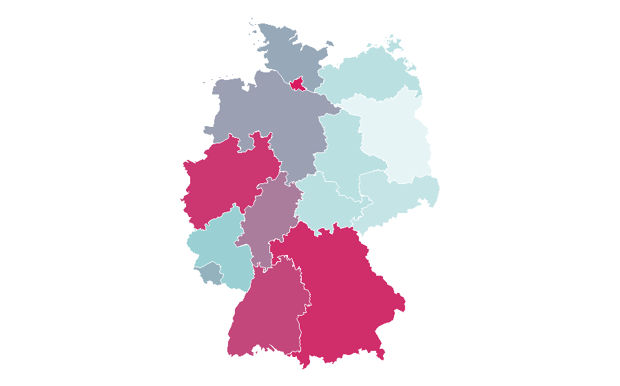 Affinity by region — Hyaluronan, Germany