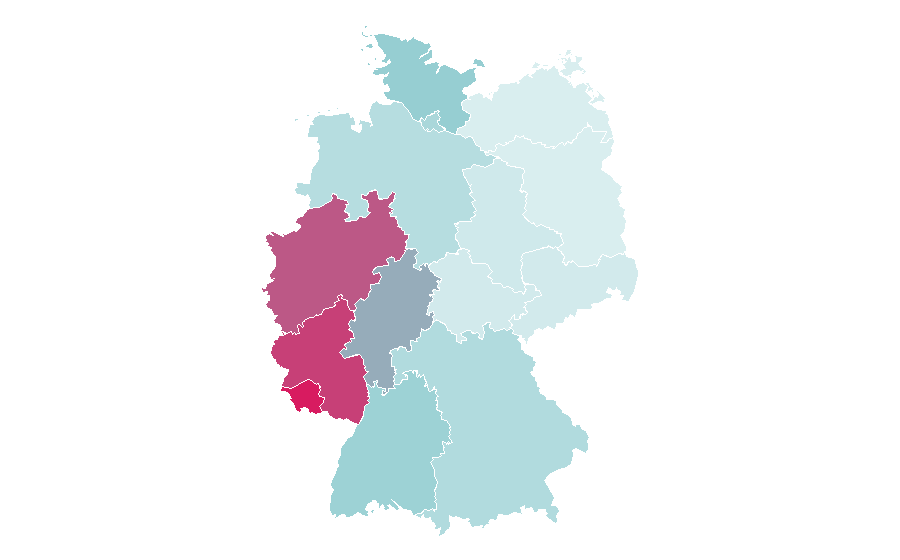 Affinity by region — Hyundai i20, Germany