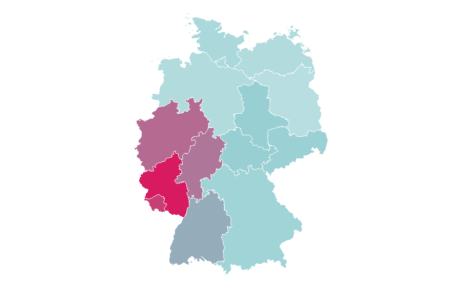 Affinity by region — Hyundai i30, Germany