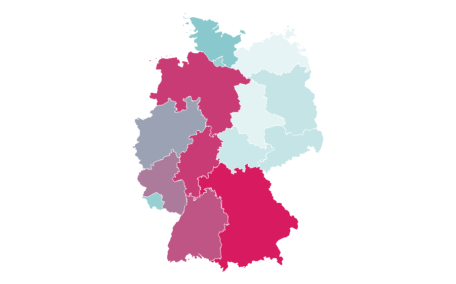 Affinity by region — Hyundai Ioniq 5, Germany