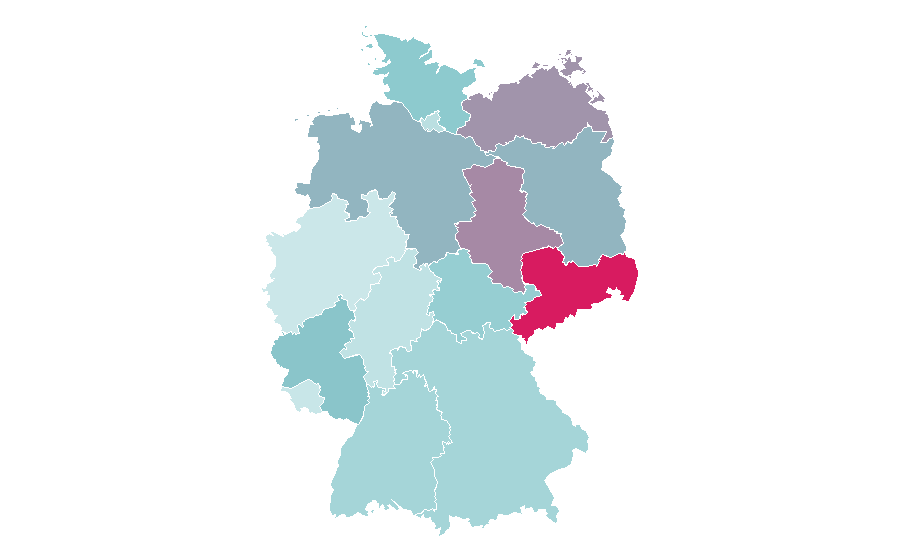 Affinity by region — IAAF World Championships in Athletics, Germany