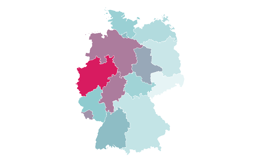 Affinity by region — ICarly, Germany