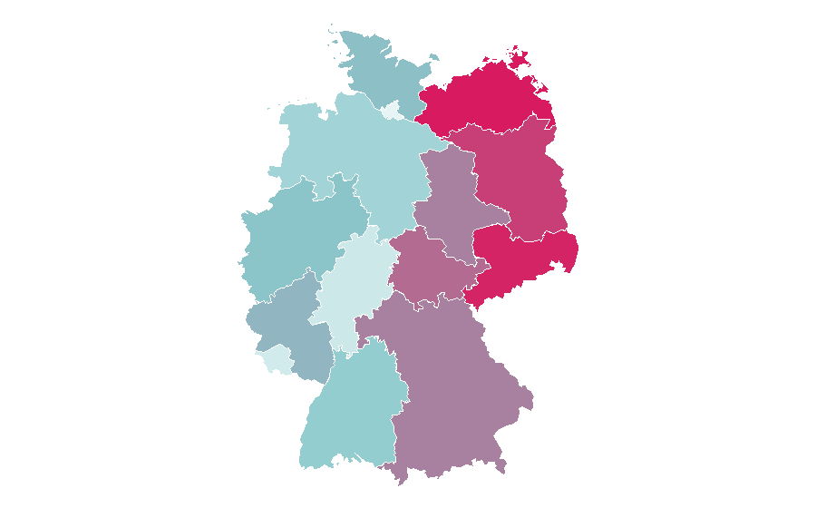 Affinity by region — Ice Hockey World Championships, Germany