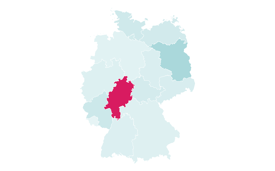 Affinity by region — Ice rink, Germany