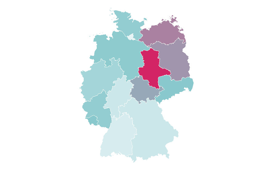 Affinity by region — Identity Thief, Germany