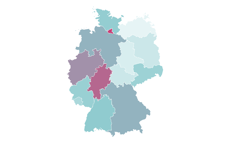 Affinity by region — Idiocracy, Germany