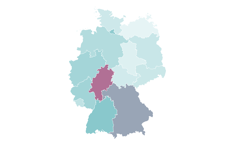 Affinity by region — iHerb, Germany