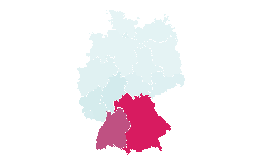 Affinity by region — Ikarus Festival, Germany