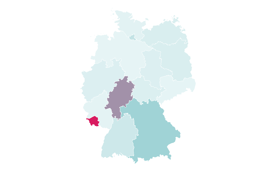 Affinity by region — Il Sole 24 Ore, Germany