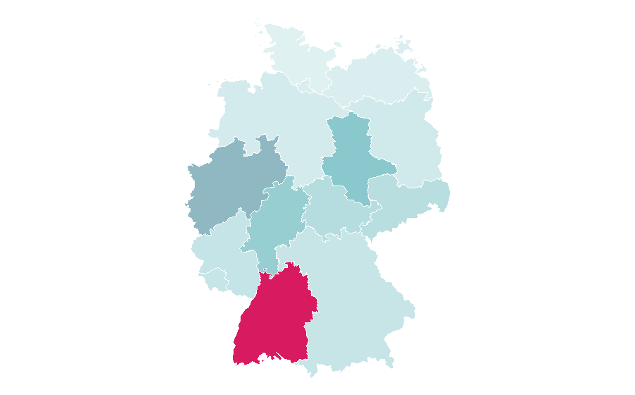 Affinity by region — Iliad, Germany