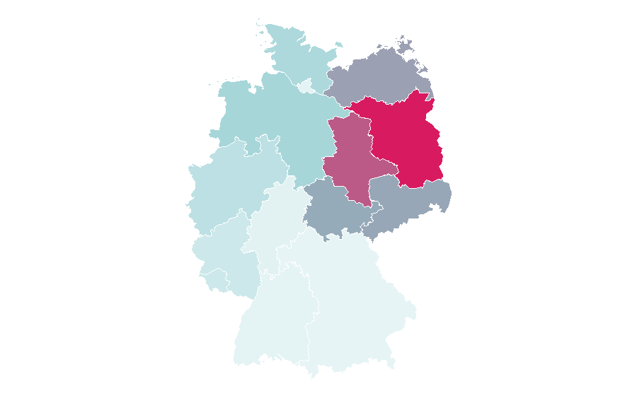 Affinity by region — Ilka Bessin, Germany