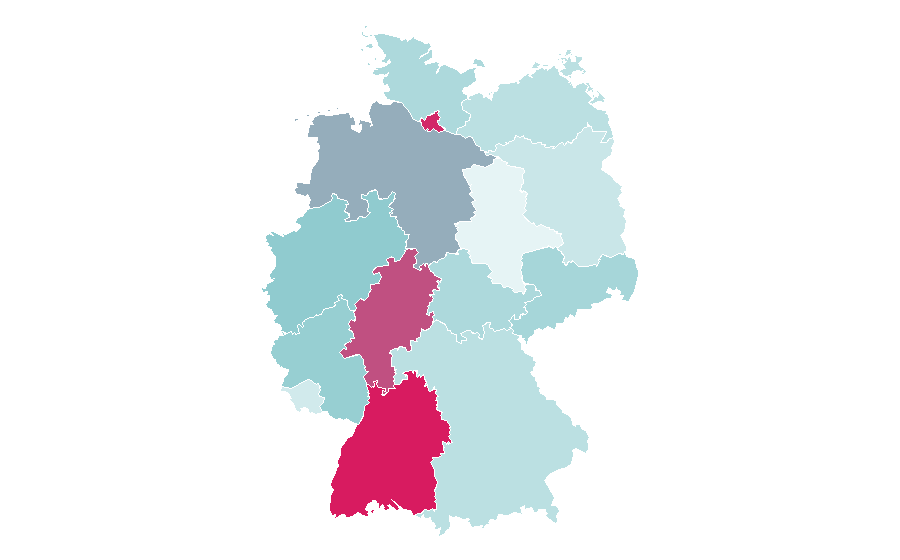 Affinity by region — Illusion, Germany