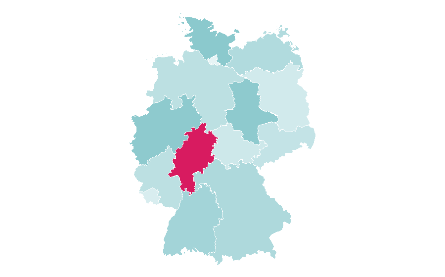 Affinity by region — Imgur, Germany