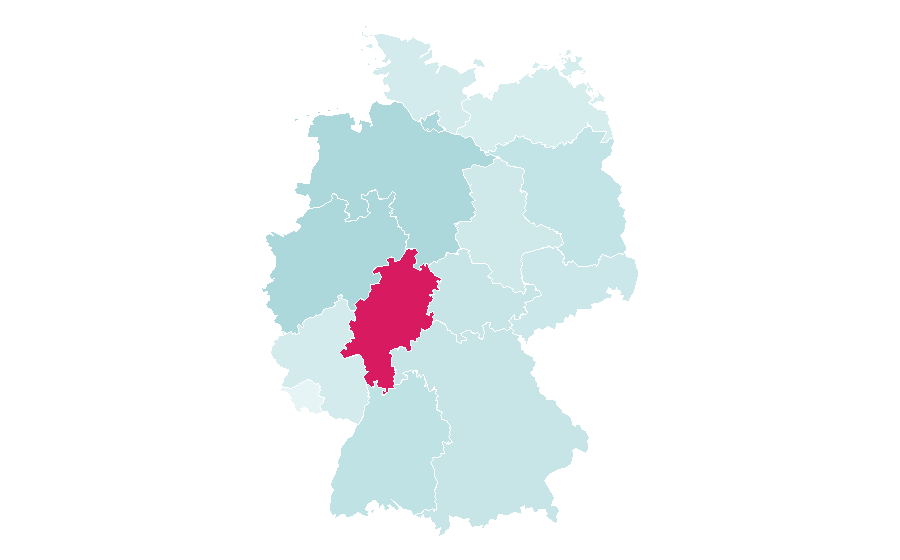Affinity by region — Import, Germany