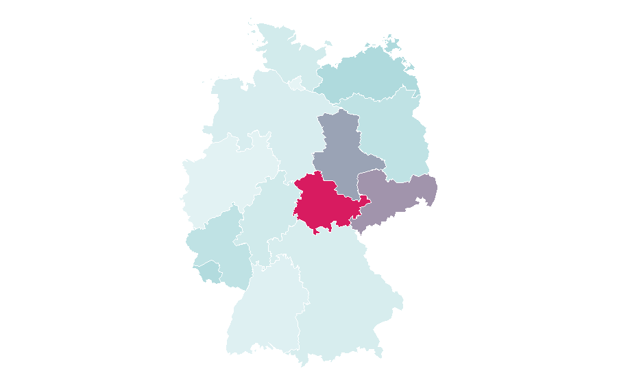 Affinity by region — In Extremo, Germany