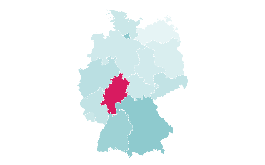 Affinity by region — Inc. (magazine), Germany