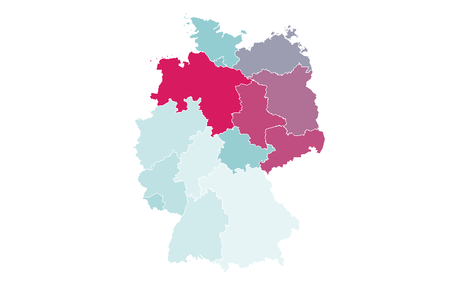 Affinity by region — Incandescent light bulb, Germany