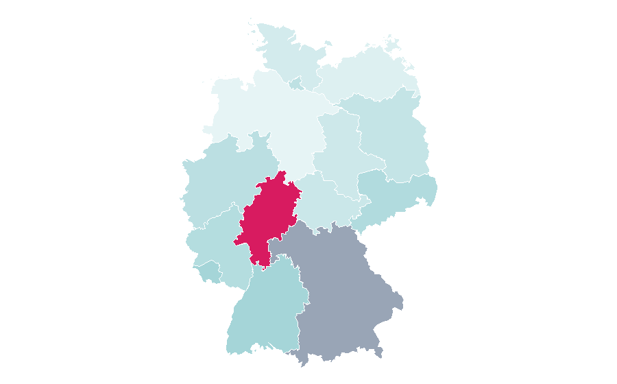 Affinity by region — Inclusion (disability rights), Germany
