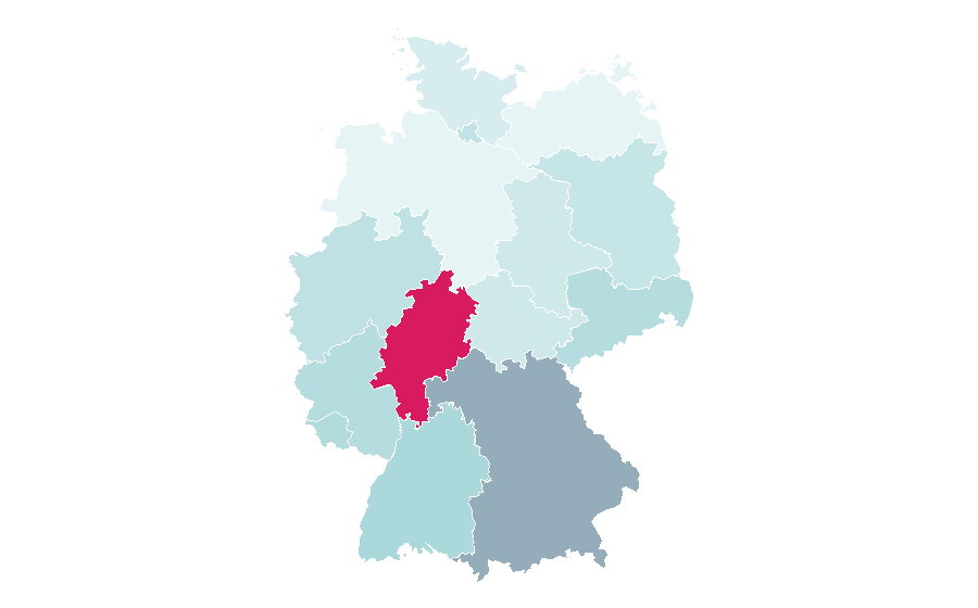 Affinity by region — Inclusion (education), Germany