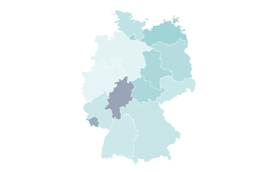 Affinity by region — Indian wedding clothes, Germany